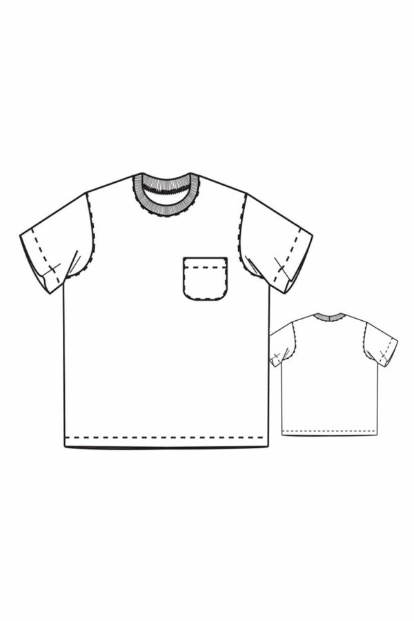 Schnittmuster // Merchant & Mills // The Tee Shirt – Bild 13
