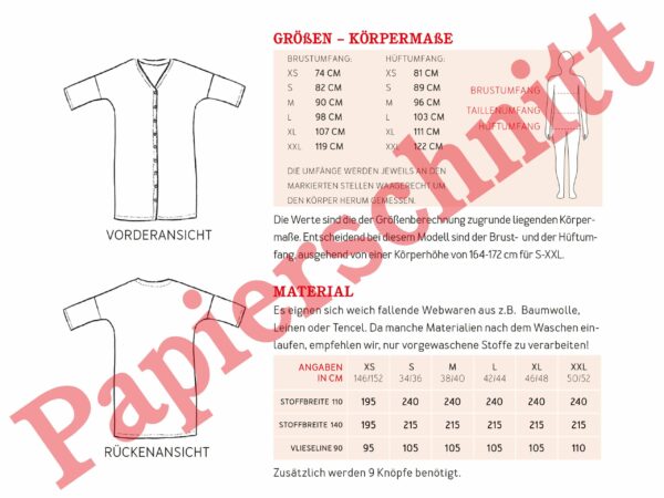 Schnittmuster // Studio Schnittreif // Frau Edda – Bild 12