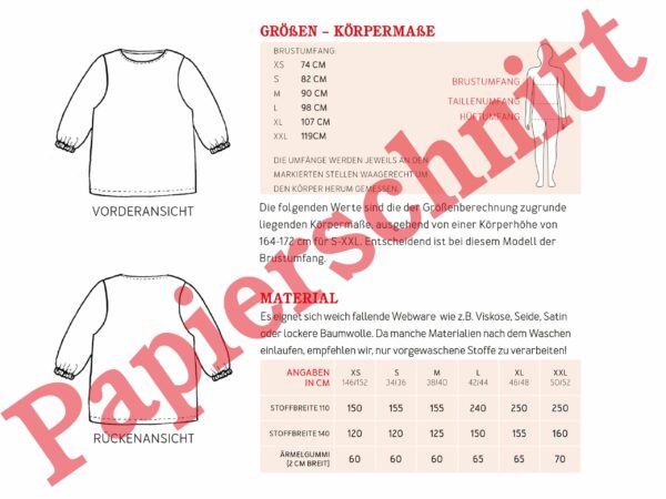 Schnittmuster // Studio Schnittreif // Frau Holly – Bild 12