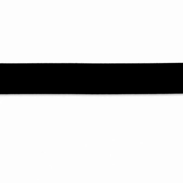 Gummibund 38 mm Schwarz