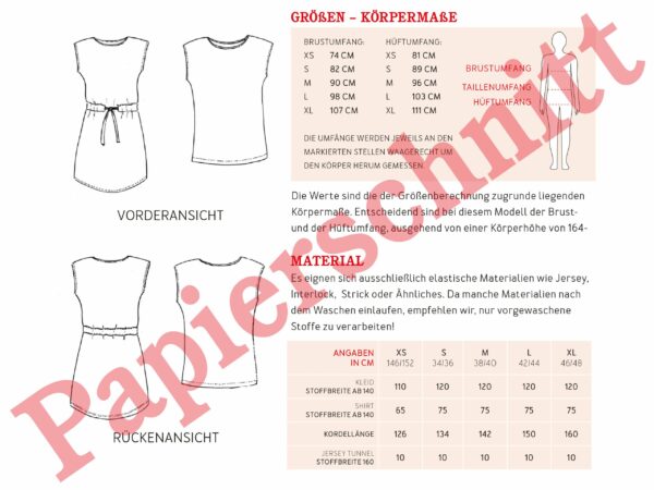 Schnittmuster // Studio Schnittreif // Frau Julie – Bild 9