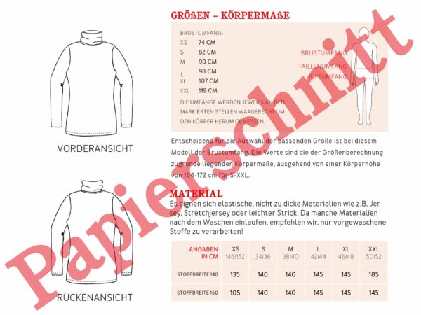 Schnittmuster // Studio Schnittreif // Frau Romy – Bild 8