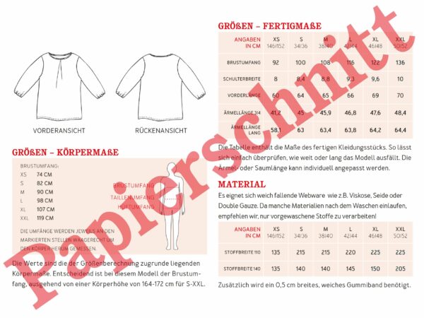 Schnittmuster // Studio Schnittreif // Frau Suki – Bild 9
