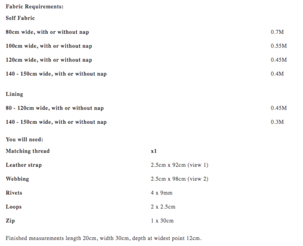 Schnittmuster // Merchant & Mills // The Factotum – Bild 11
