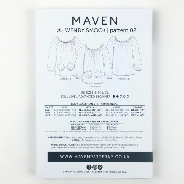 Schnittmuster // Maven Patterns // The Wendy Smock – Bild 11