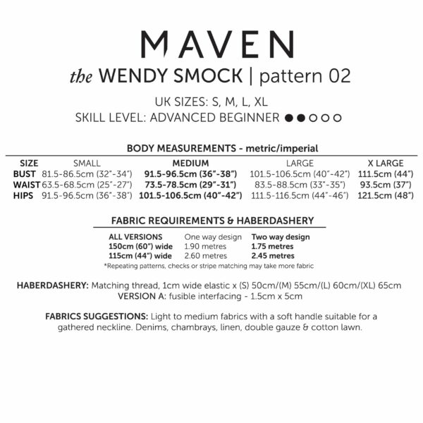 Schnittmuster // Maven Patterns // The Wendy Smock – Bild 8