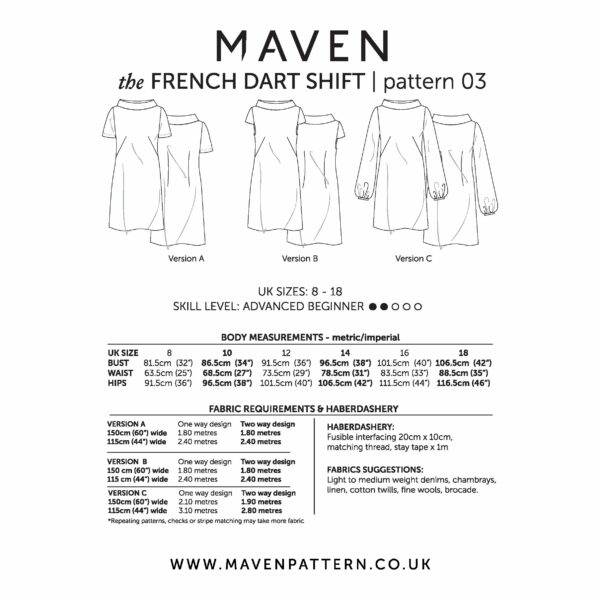 Schnittmuster // Maven Patterns // The French Dart – Bild 10