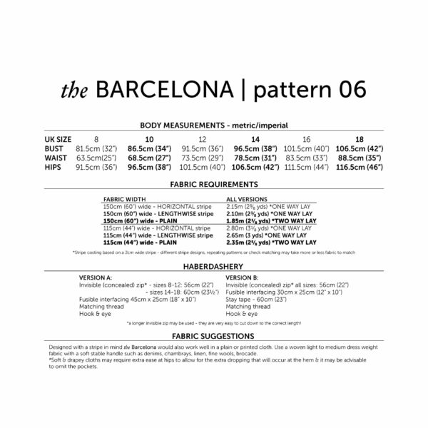 Schnittmuster // Maven Patterns // The Barcelona – Bild 15