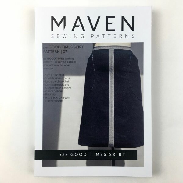 Schnittmuster // Maven Patterns // The Good Times Skirt – Bild 12
