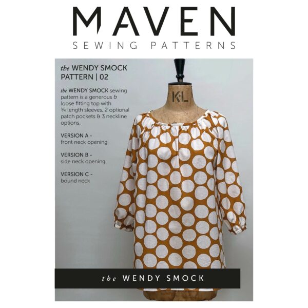 Schnittmuster // Maven Patterns // The Wendy Smock