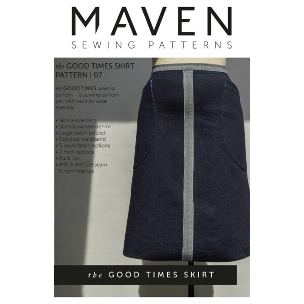 Schnittmuster // Maven Patterns // The Good Times Skirt