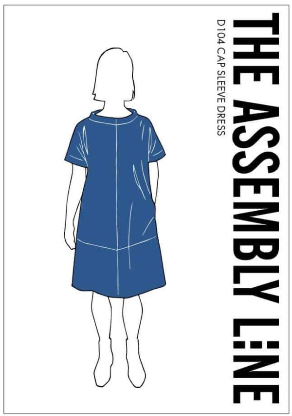 Schnittmuster // The Assembly Line // Cap Sleeve Dress XS-2XL – Bild 2