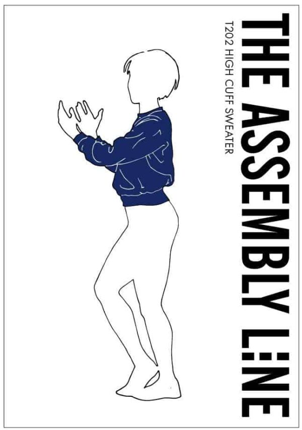 Schnittmuster // The Assembly Line // High Cuff Sweater XS-L – Bild 2