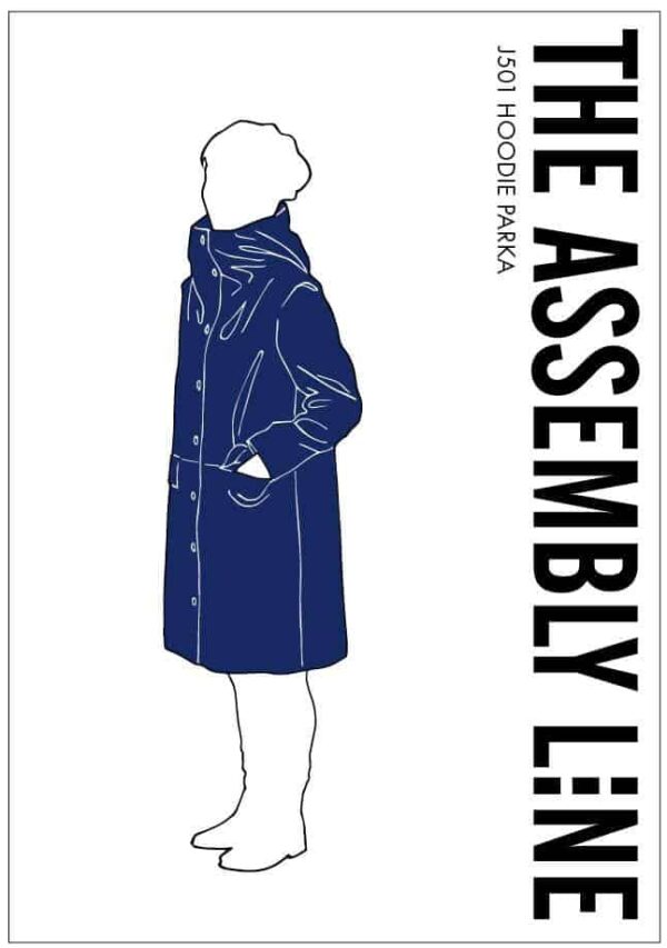 Schnittmuster // The Assembly Line // Hoodie Parka XS-2XL – Bild 2