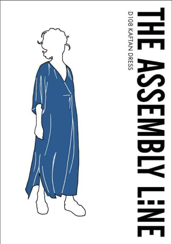 Schnittmuster // The Assembly Line // Kaftan Dress XS-L oder XL-3XL – Bild 2