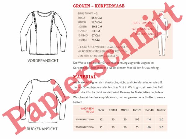 Schnittmuster // Studio Schnittreif // Sara – Bild 7