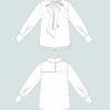 Schnittmuster // The Assembly Line // Tie Bow Blouse XS-L oder XL-3XL – Bild 8