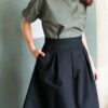 Schnittmuster // The Assembly Line // Three Pleat Skirt XS-L oder XL-3XL – Bild 4