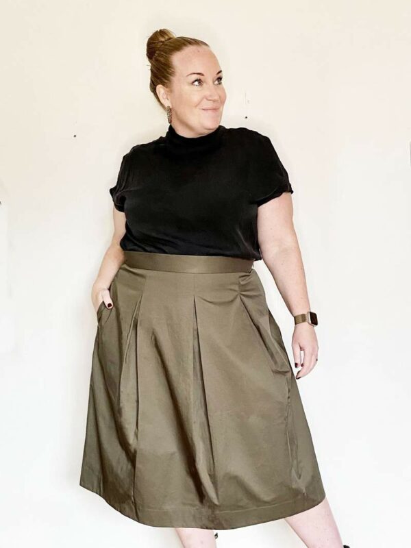 Schnittmuster // The Assembly Line // Three Pleat Skirt XS-L oder XL-3XL – Bild 5