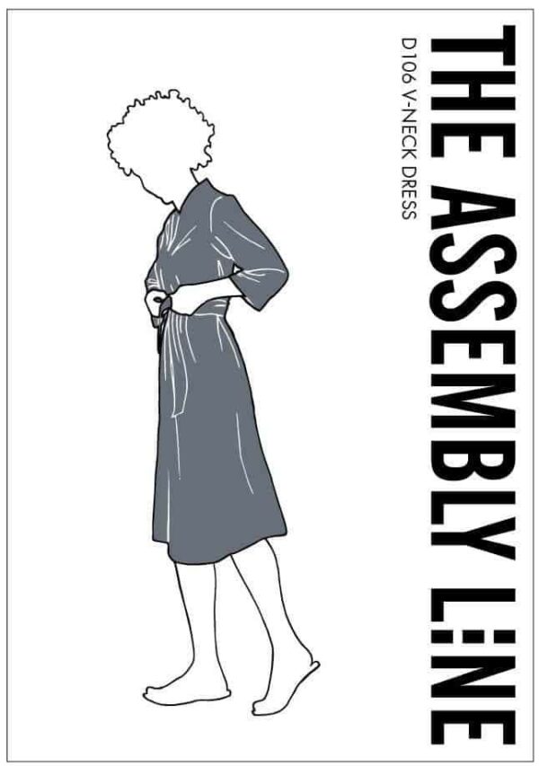 Schnittmuster // The Assembly Line // V-Neck Dress XS-2XL – Bild 2