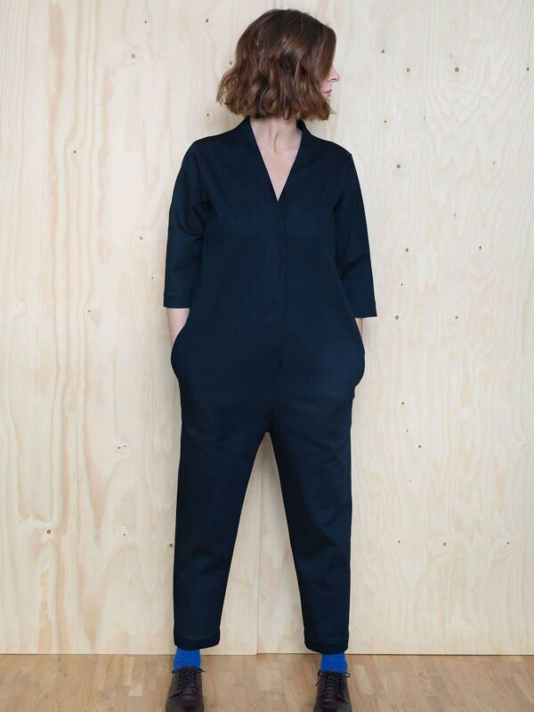 Schnittmuster // The Assembly Line // V-Neck Jumpsuit XS-L oder XL-3XL – Bild 4