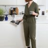Schnittmuster // The Assembly Line // V-Neck Jumpsuit XS-L oder XL-3XL – Bild 3
