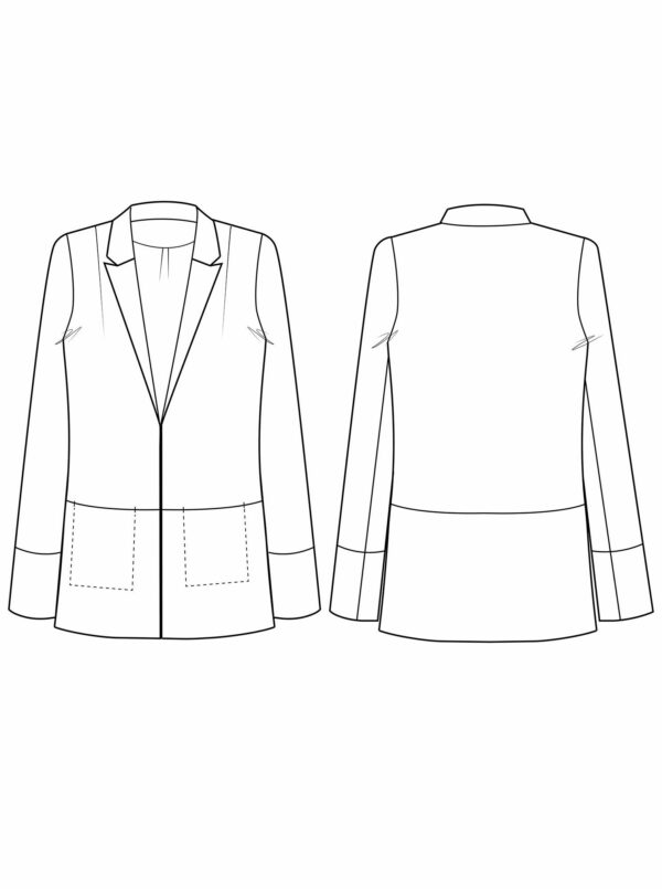 Schnittmuster // The Avid Seamstress // The Blazer – Bild 7