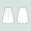 Schnittmuster // The Assembly Line // Three Pleat Skirt XS-L oder XL-3XL – Bild 6