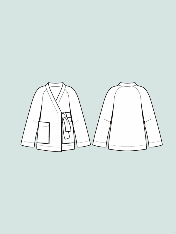 Schnittmuster // The Assembly Line // Wrap Jacket XS-L oder XL-3XL – Bild 7