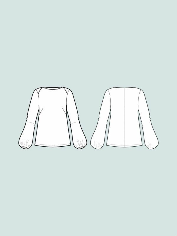 Schnittmuster // The Assembly Line // Puff Shirt XS-L oder XL-3XL – Bild 7