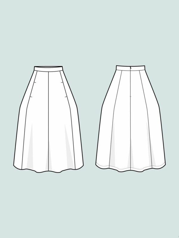 Schnittmuster // The Assembly Line // Tulip Skirt XS-L – Bild 6