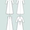 Schnittmuster // The Assembly Line // V-Neck Dress XS-2XL – Bild 8