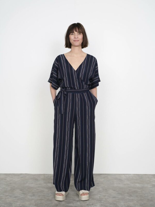 Schnittmuster // The Assembly Line // Wide-Leg Jumpsuit XS-L oder XL-3XL