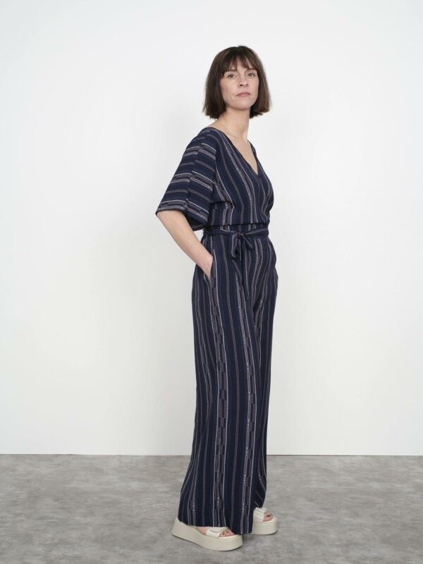 Schnittmuster // The Assembly Line // Wide-Leg Jumpsuit XS-L oder XL-3XL – Bild 3