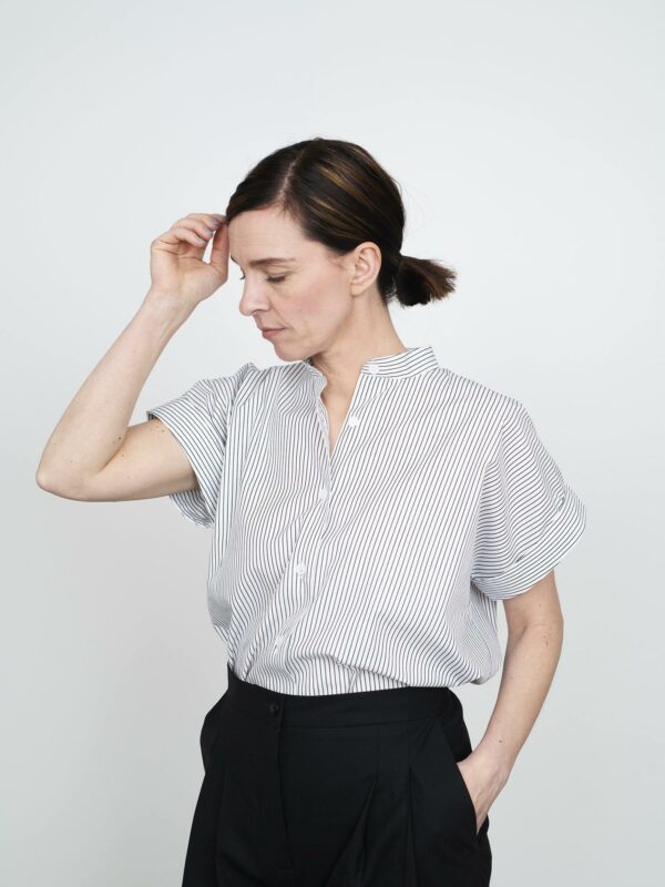 Schnittmuster // The Assembly Line // Cap Sleeve Shirt XS-L oder XL-3XL – Bild 2