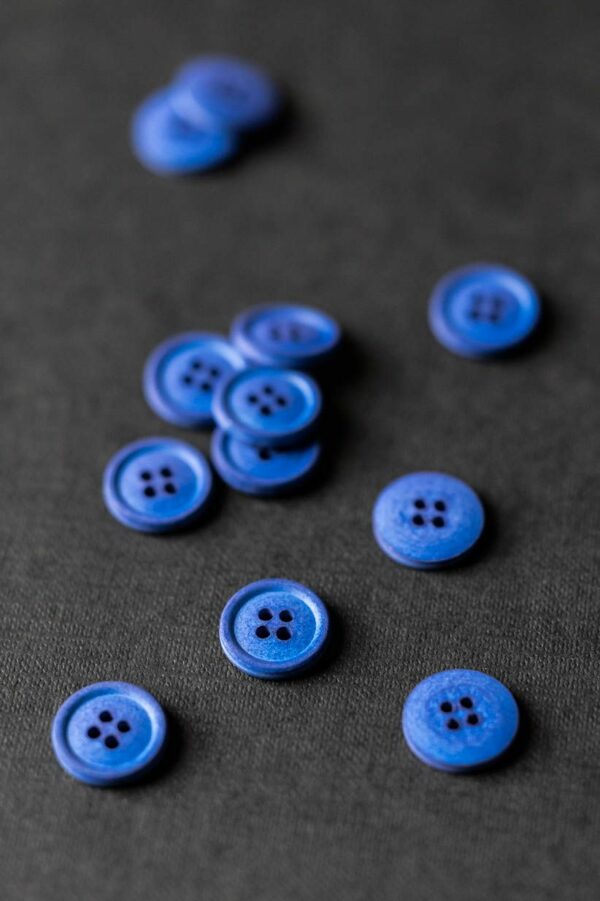 BIO Cotton Knöpfe 15 mm // Merchant & Mills // Cobalt