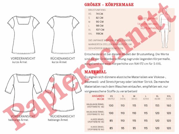 Schnittmuster // Studio Schnittreif // Frau Franka – Bild 13