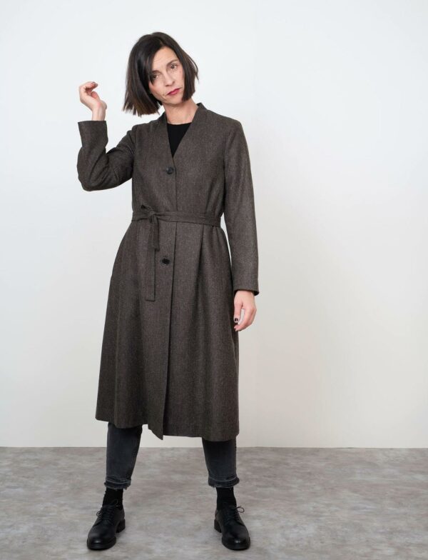 Schnittmuster // The Assembly Line // V-Neck Coat XS-L oder XL-3XL