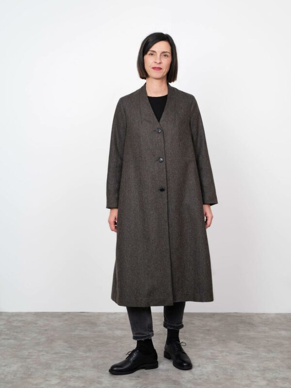 Schnittmuster // The Assembly Line // V-Neck Coat XS-L oder XL-3XL – Bild 2