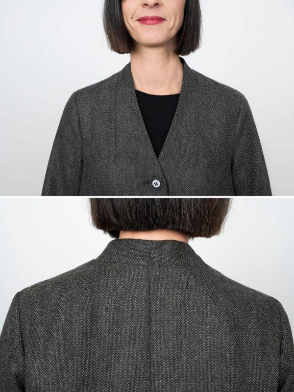 Schnittmuster // The Assembly Line // V-Neck Coat XS-L oder XL-3XL – Bild 3
