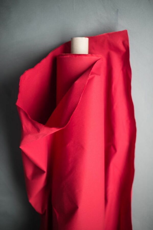 Organic Dry Oilskin // Merchant & Mills // Red – Bild 2