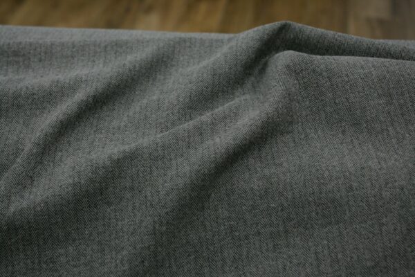 Flanell // Shetland Herringbone // Jet