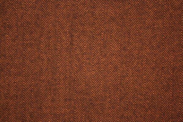 Flanell // Shetland Herringbone // Russet – Bild 4