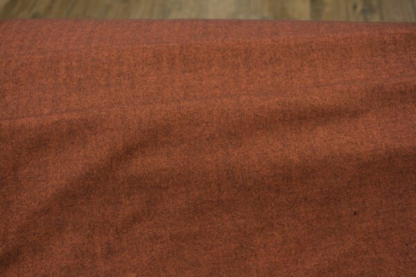 Flanell // Shetland Herringbone // Russet – Bild 2