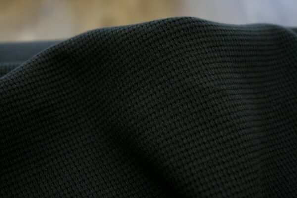 Waffeljersey // Black – Bild 2