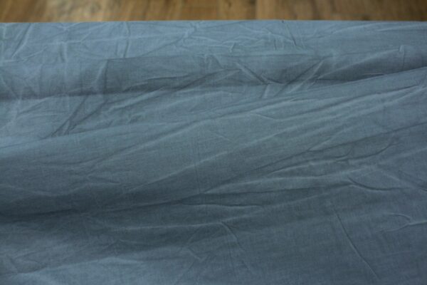 Popeline // Aged Muslin // Blue Coal – Bild 2