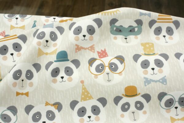 Dekostoff // Möbelstoff // Panda // Multi