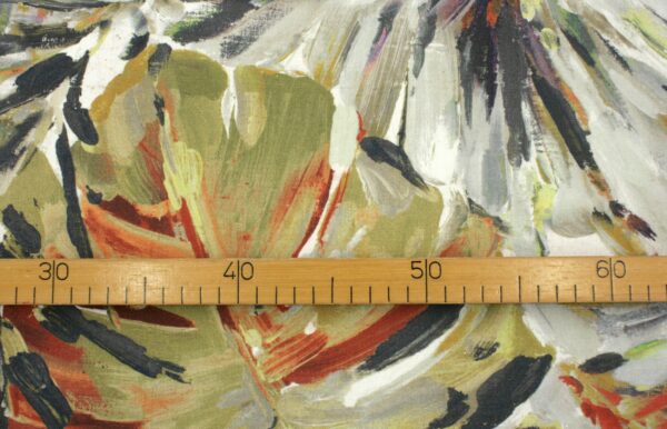 Dekostoff // Möbelstoff // Palmyra // Papaya – Bild 4