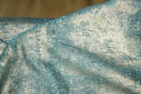 Dekostoff // Möbelstoff // Samt // Sontuoso // Teal – Bild 6