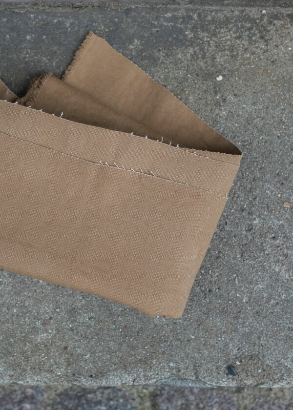Heavy Washed Canvas // Mind the Maker // Brown Khaki – Bild 2